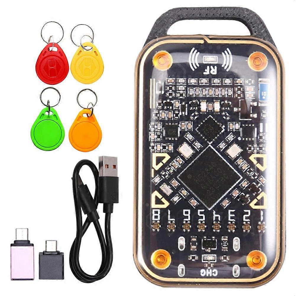 Verbesserter Chameleon Ultra Smartcard-emulator + 2xt5577/cuid 125k 13,56m Rfid-chip-lesegerät Für Schlüsselanhänger, Nfc-duplikator