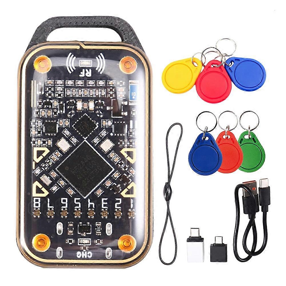Verbesserter Chameleon Ultra Smartcard-emulator + Rfid-schlüsselanhänger-chip-leser 3xuid/cuid 125k 13,56m