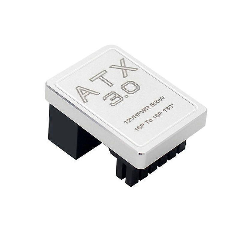 180°-silber-stecker-buchse-adapter 12vhpwr 12+4 16p 600w