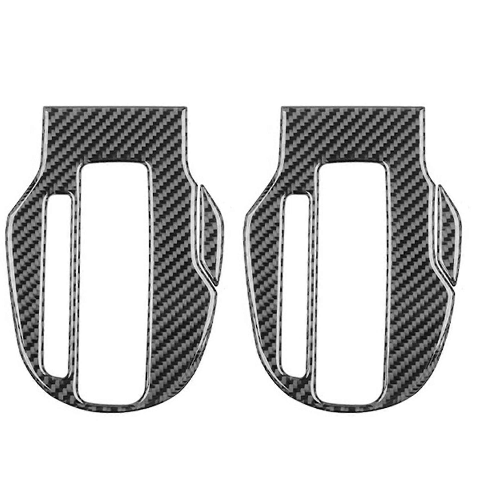 4 Dekorative Carbonfaser-aufkleber Für Die Schalthebelabdeckung Des Honda Fit (2014–2018)