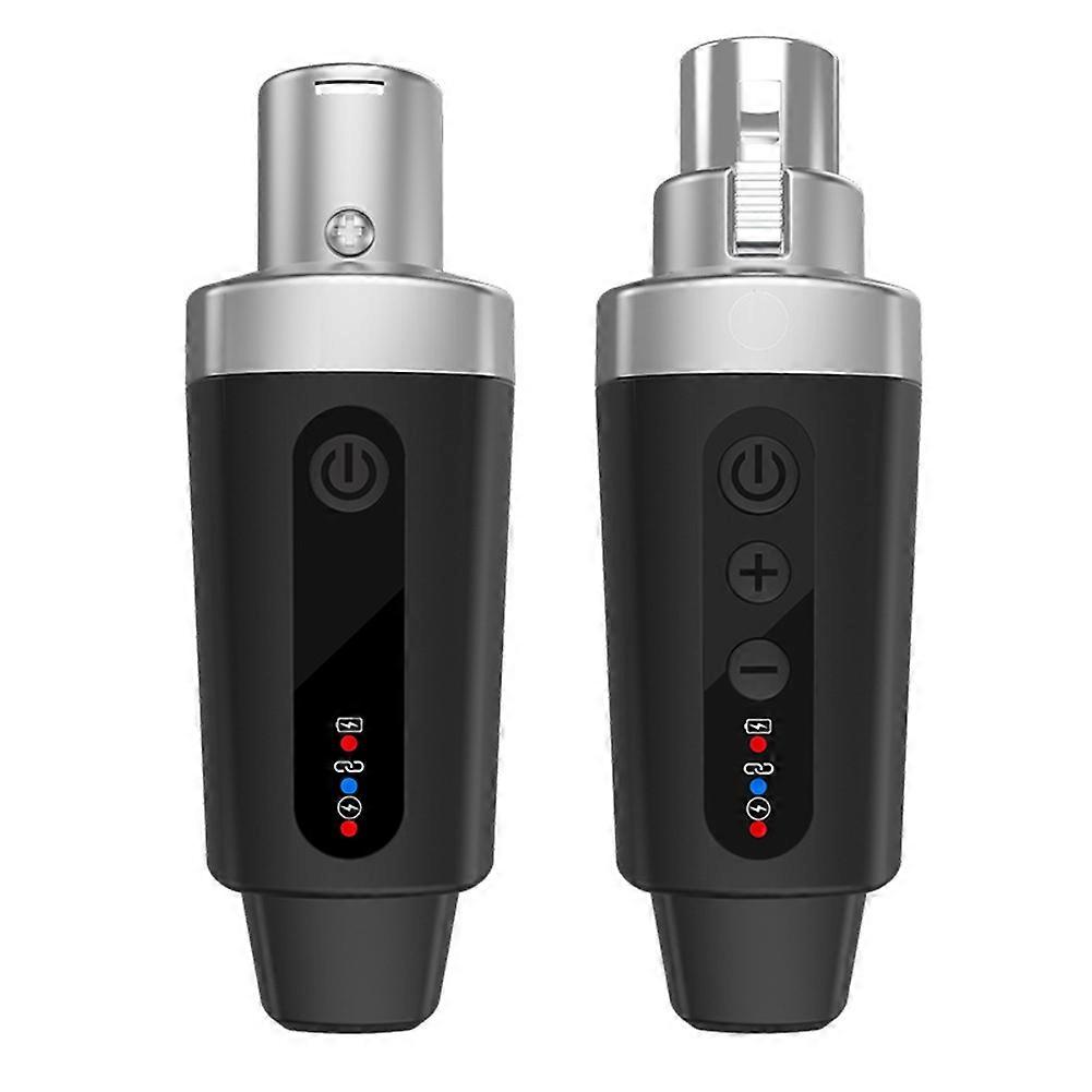 Drahtloses Xlr-transceiver-adaptersystem Für Dynamische Mikrofone, Gitarren, Audiomischer Und Soundsysteme