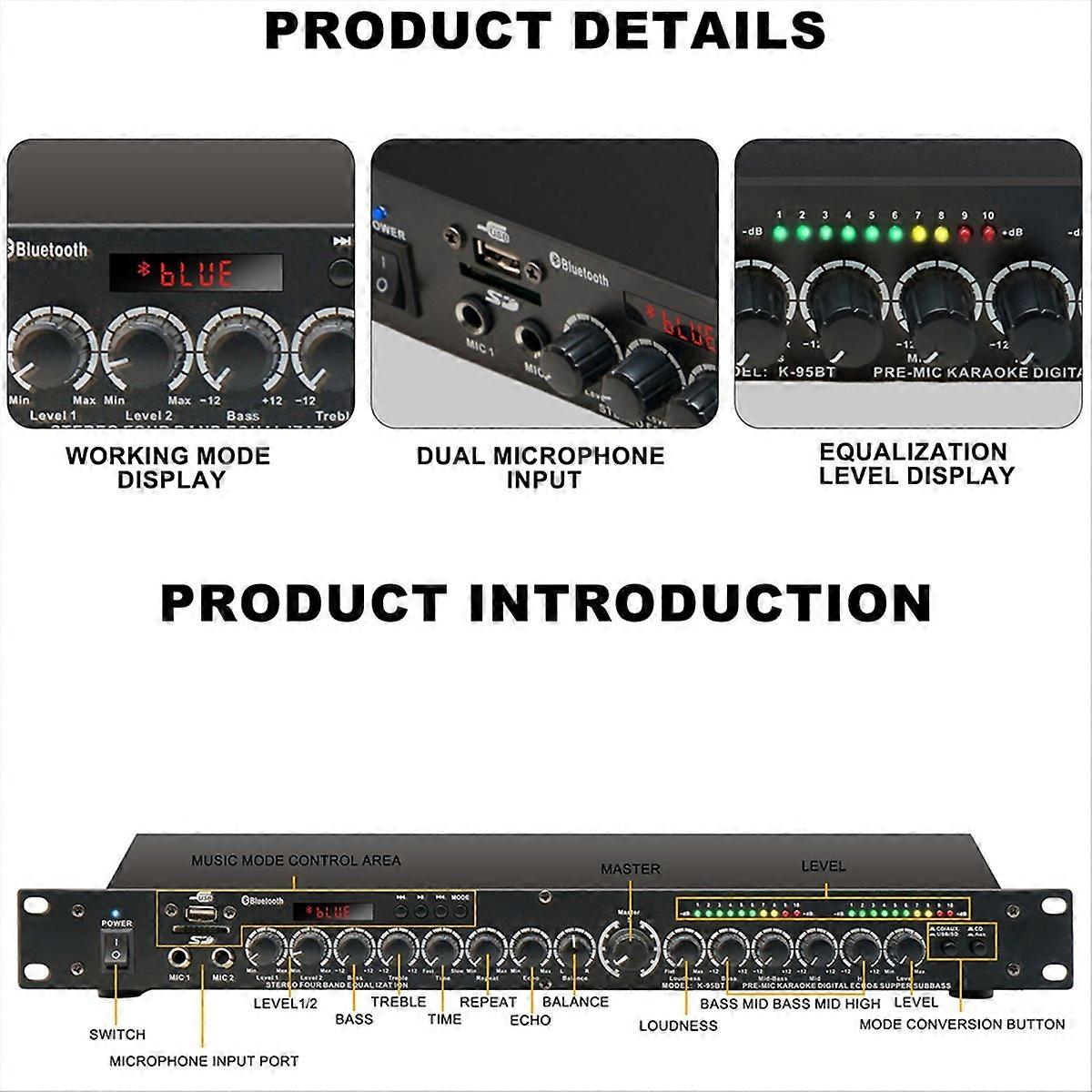 Professionelles Audio-peripheriegerät – Eu-stecker