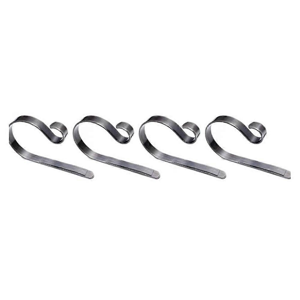 4er-set Weihnachtshaken Für Kamin, Strumpfhalter, Metallhaken Für Zuhause, Tisch, Handtaschen, Dekoration