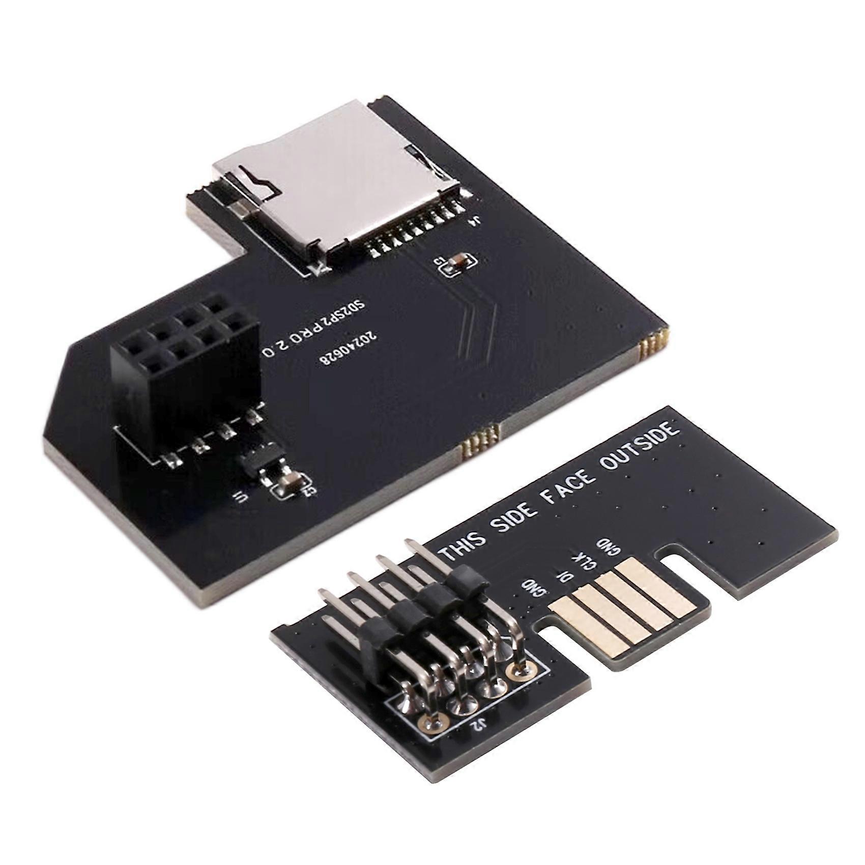 Sd Sp2-adapter Für Microsd/tf-karten Für Gamecube Ngc-spielkonsolen. Sd2sp2 Pro-adapter Für Microsd-karten.