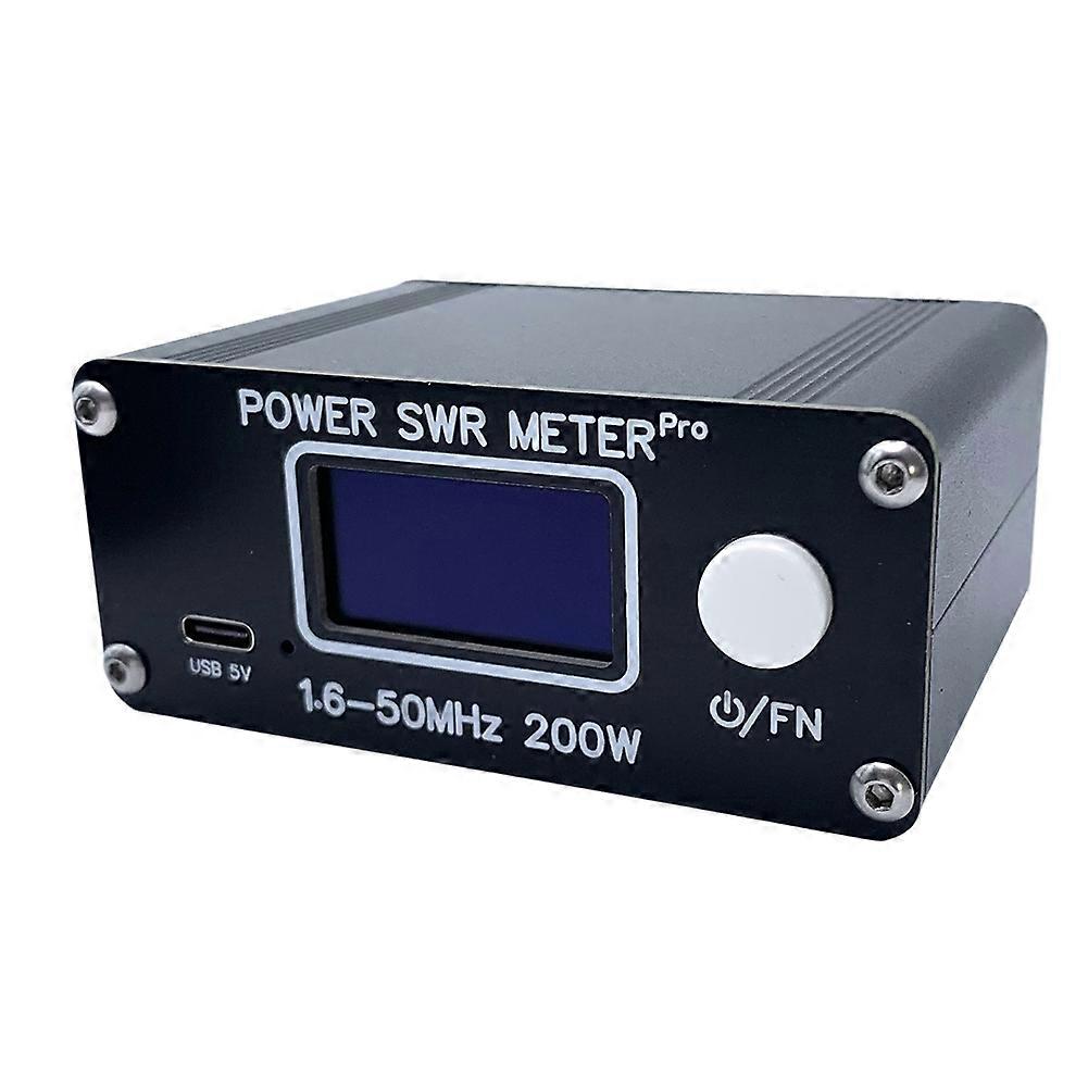 200-w-hf-kurzwellen-wattmeter/echolot (1,6–50 Mhz) Mit 1,29-zoll-oled-display Für Amateurfunk