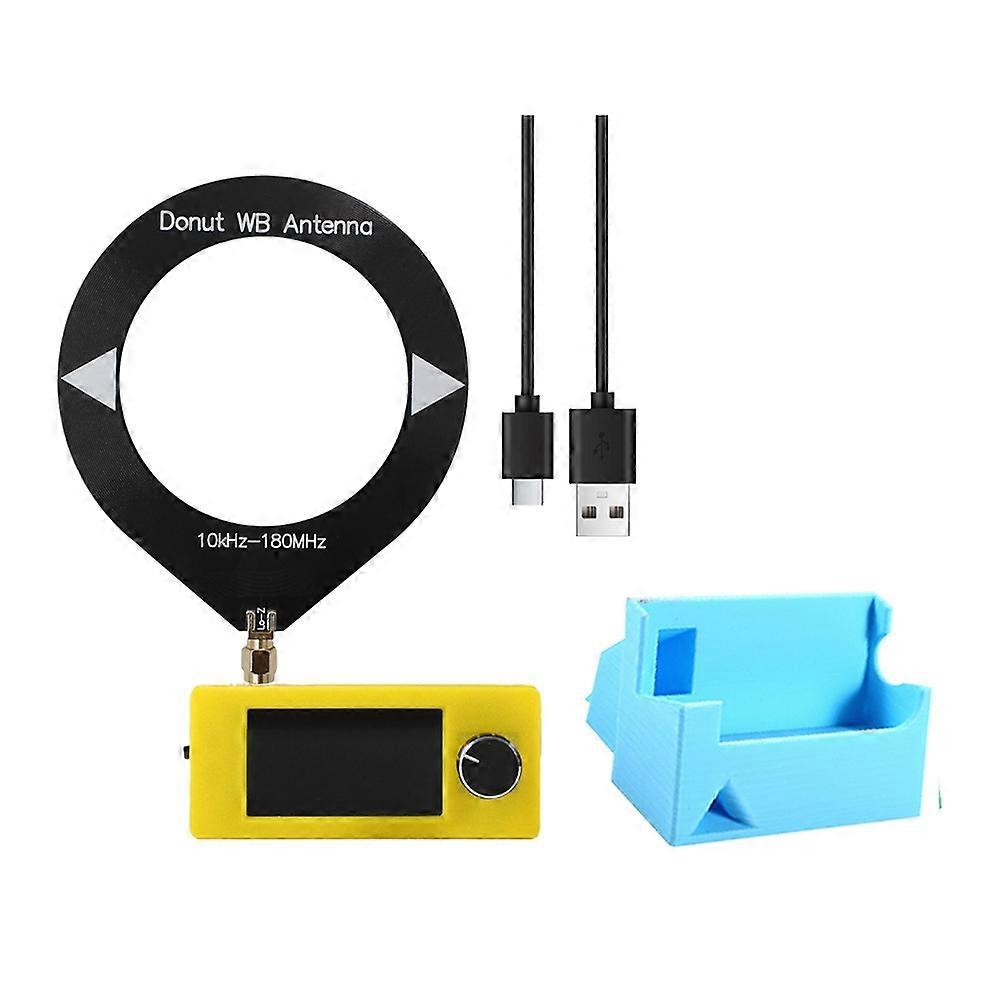 Si4732 Radioempfänger + Ständer + Antennenset, 1,9-zoll-bildschirm, Fm/am/lsb/usb-kurzwellenradio 10–180 Mhz, Si4732 Mini-radio