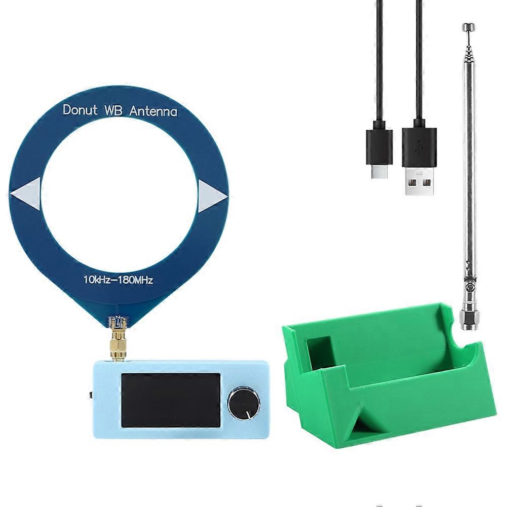 Si4732 10 Khz–180 Mhz Radioempfänger-set, 1,9-zoll-bildschirm, Si4732 Mini-kurzwellenradio Fm/am/lsb/usb + Antenne + Ständer