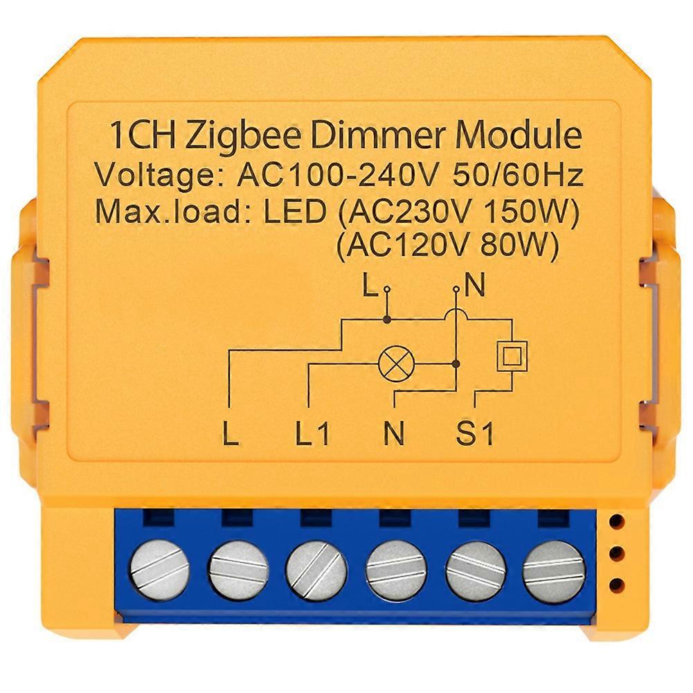 Zigbee Smart-dimmer-modul Zur Sprach- Und App-steuerung, Kompatibel Mit Den Meisten Plattformen