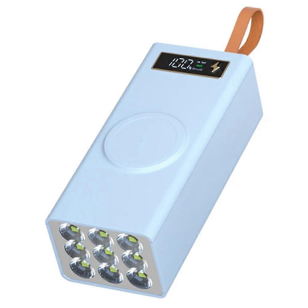 Selbstbaubares Externes Tragbares Netzteilgehäuse Für 21 18650 5v-akkus, Lötfrei, Mit Staufach Und Usb-typ-a-anschluss