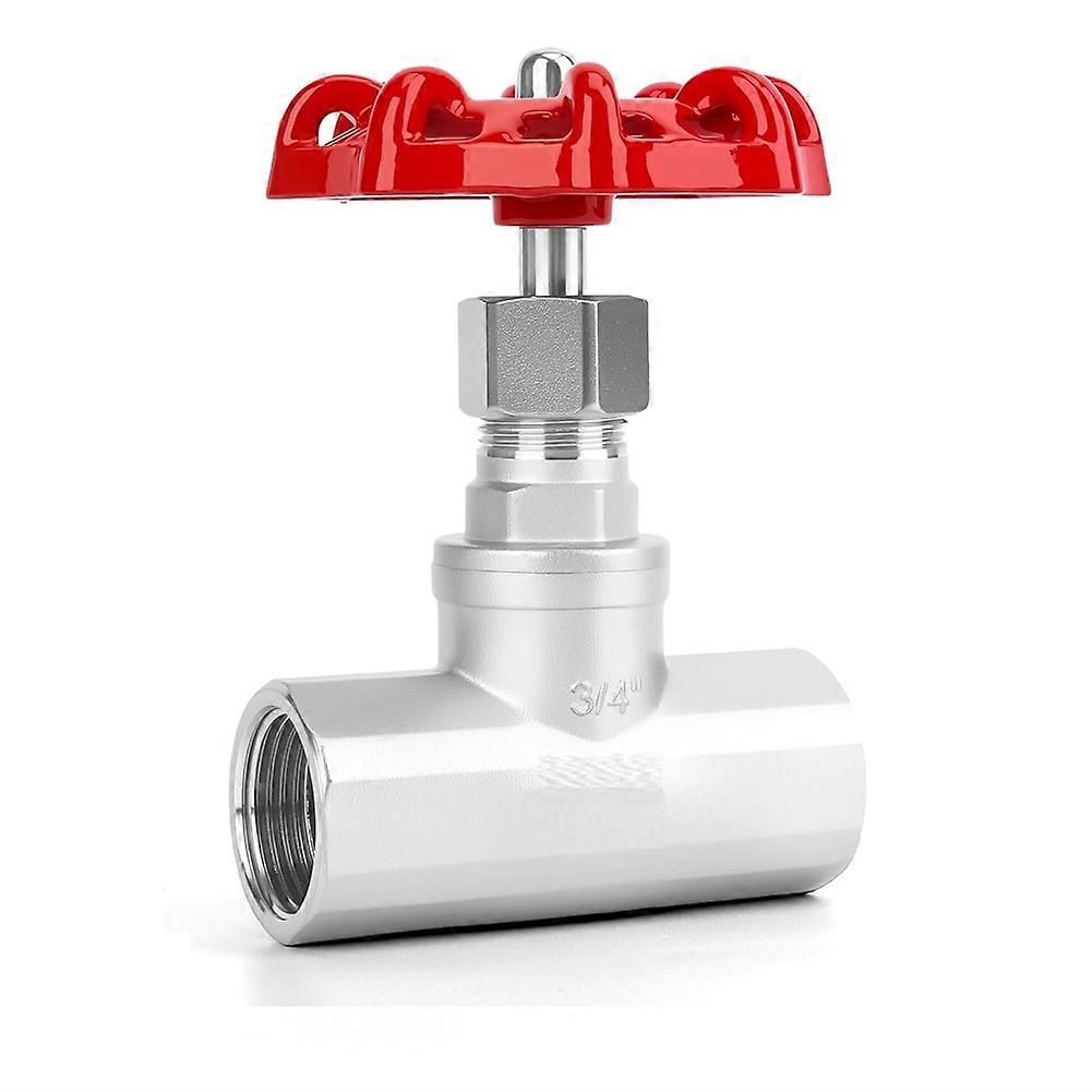 Edelstahl-kugelventil Typ B, 3/4" Npt, Robustes Manuelles Drehventil Mit Einstellbarem Durchfluss
