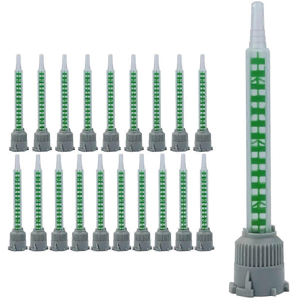 20 Mischdüsen Für Epoxidklebstoff, Kompatibel Mit 50-ml-klebstoffharzkartuschen (mischverhältnis 1:1 Und 2:1).
