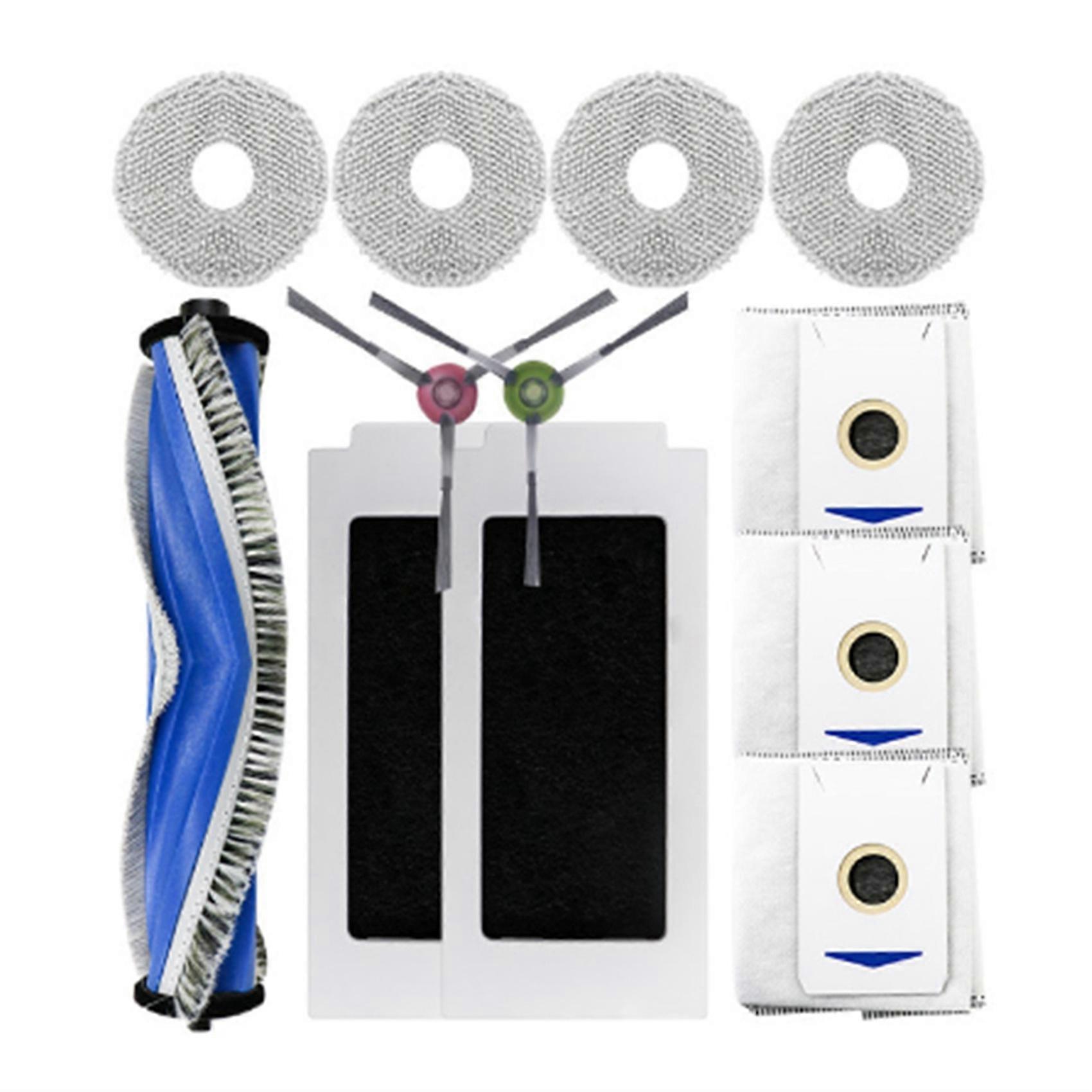 Zubehör Für Ecovacs T30pro/t30max Staubsauger: Filter, Staubbeutel, Hauptseitenbürste Und Reinigungstuch.