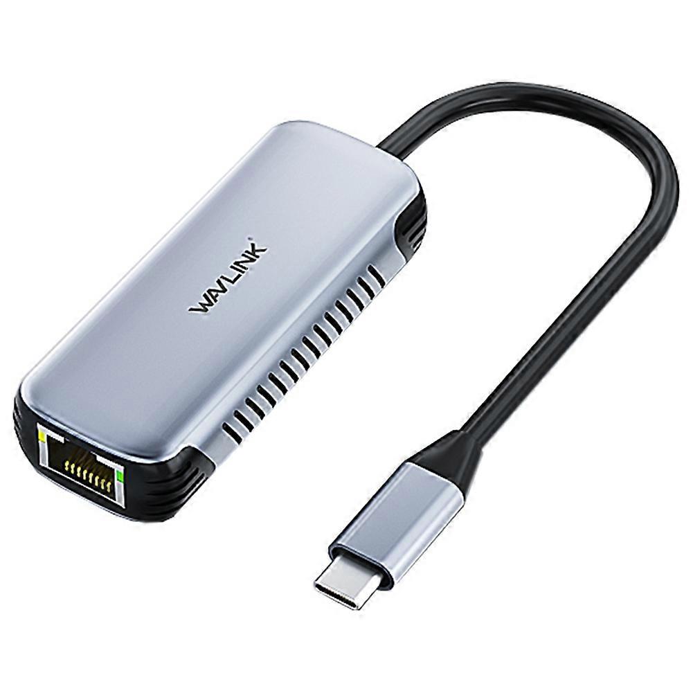 Wavlink Usb-c Auf 5 Gbit/s Ethernet-adapter, Gigabit Usb-c Auf Rj45 Netzwerkkonverter Für Windows 10/11 Und Mac Os 11 Laptops