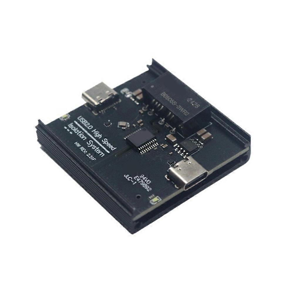 Hochgeschwindigkeits-480-mbps-usb-2.0-isolator: Unterbindet Gemeinsame Masseströme Vom Dac-decoder, Bietet Akustischen Schutz Und Versorgt Den Usb-anschluss Mit Strom.