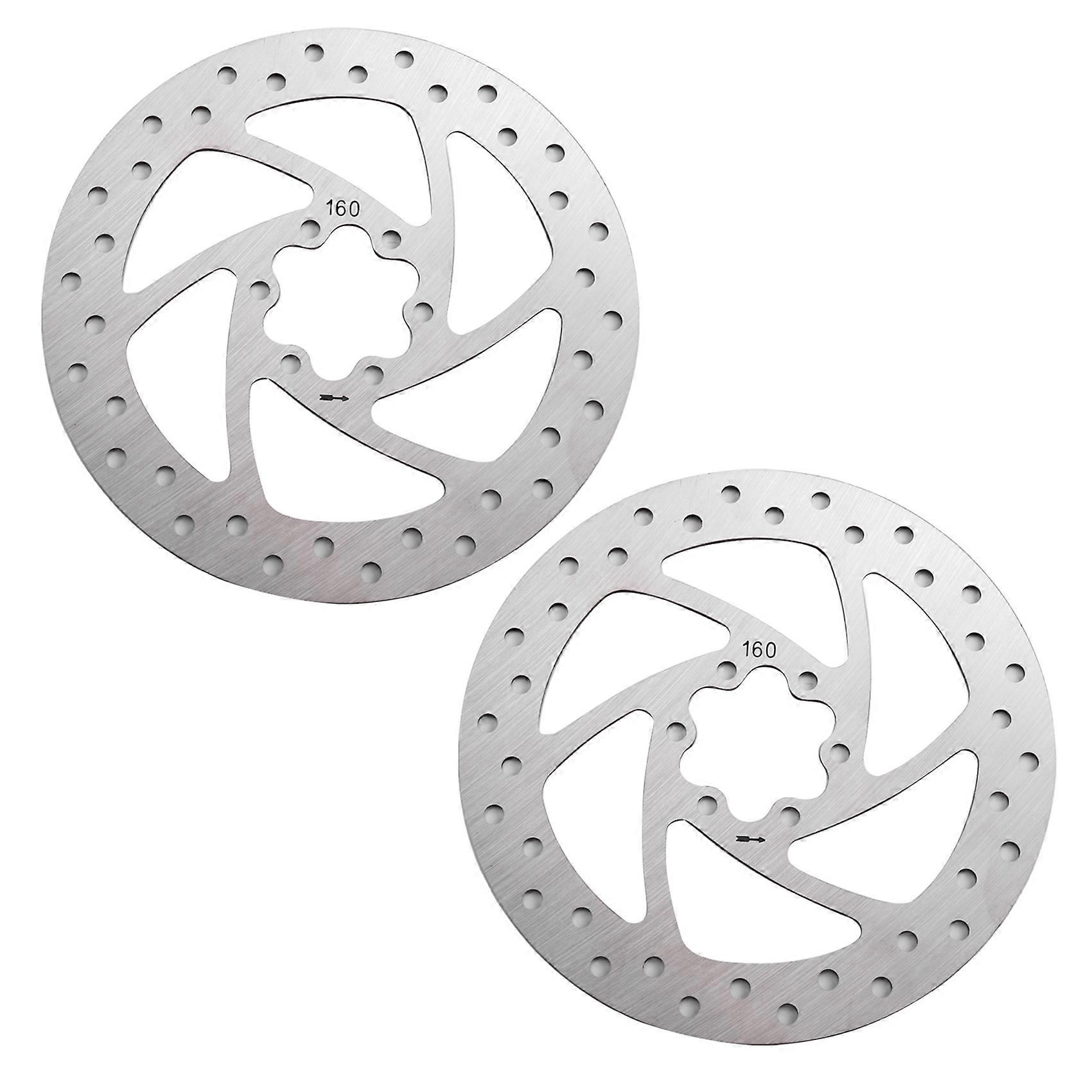 2 X 160 Mm Bremsscheiben Für Rennräder, Mountainbikes Und E-bikes