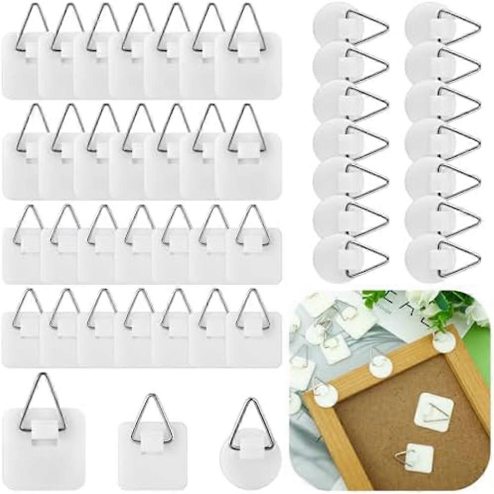 45 Selbstklebende Schaumstoff-bilderrahmen, Wandbefestigungen Für Bilder, P-rahmen, Badezimmer, Kleiderschrank, Küche, Tür.