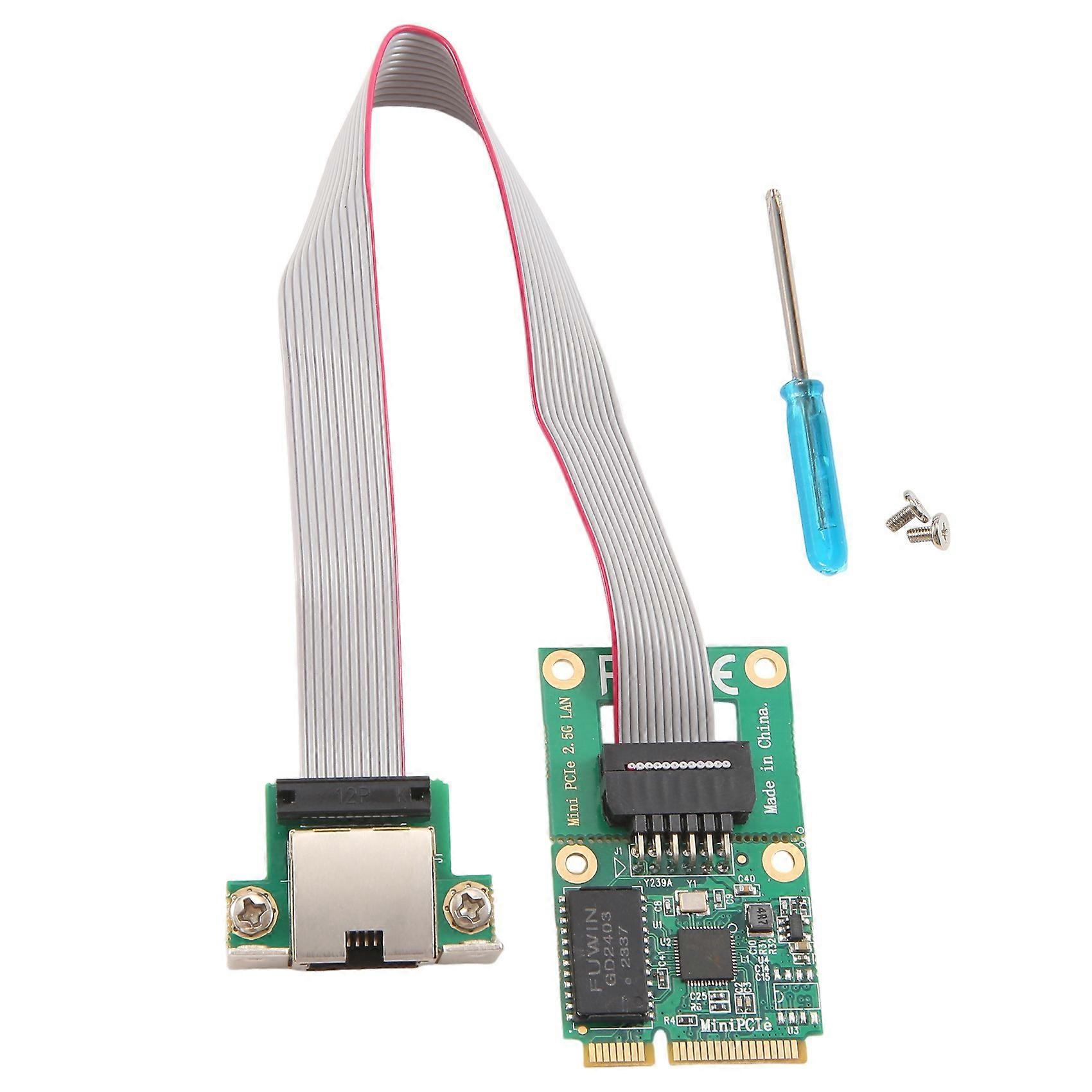 Mini-pcie-2,5g-ethernet-rj45-netzwerkkarte, Gigabit-netzwerkadapter, Mini-pci-e-2500-mbit/s-rj45-lan-controllerkarte