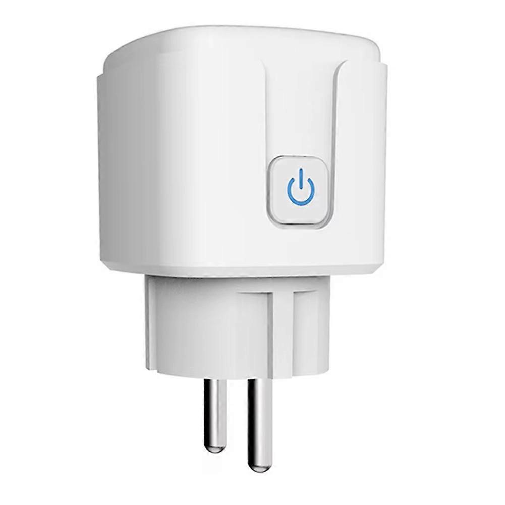 Ewelink Wlan-smart-steckdose Mit Energieverbrauchsüberwachung, Sprachsteuerung Und Europäischem Stecker.