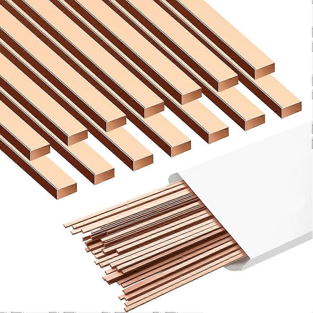 45 Industrielle Flachlötstäbe 0,050 Zoll X 0,12 Zoll X 12 Zoll Für Klimaanlagen, Kühlschränke, Gefrierschränke Und Andere Geräte.