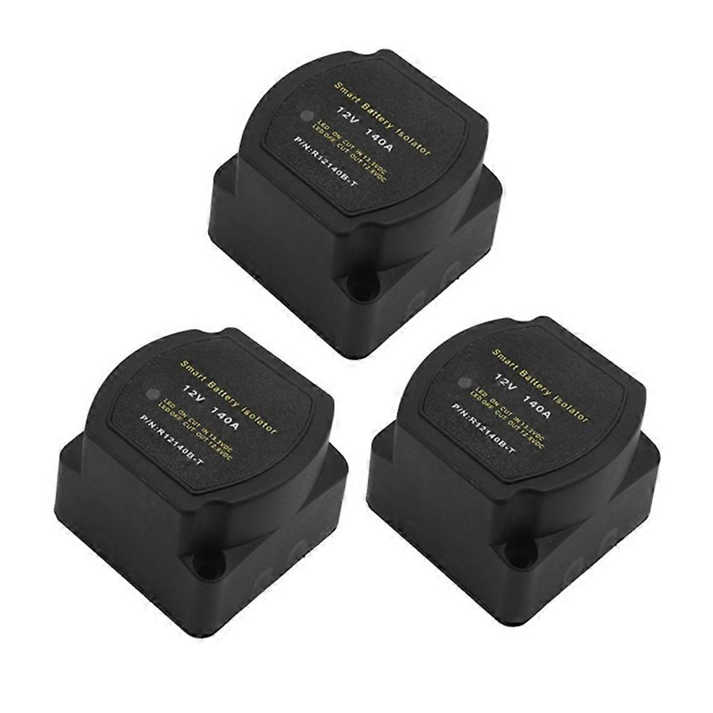 Satz Mit 3 12v 140a Spannungsgesteuerten Batterietrennrelais, Automatischen Laderelais, Kfz-zubehör, Autobatterierelais