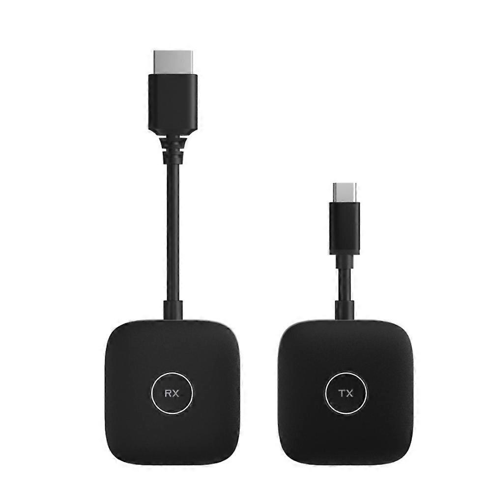 Display-erweiterungsset Mit Hdmi 1080p-videosender Und -empfänger, Kompatibel Mit Telefon, Laptop, Pc Und Tv-projektor