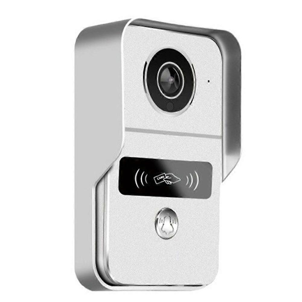 Tuya Smarte Video-türklingel Mit 10-zoll-farb-touchscreen (1080p), Wlan, Rfid-kompatibilität Und Europäischem Stecker.