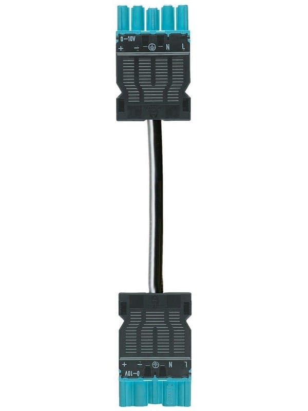 Wieland Gst18i5 cable male/female hf cpr: eca 1.5mm2 blue l=2m
