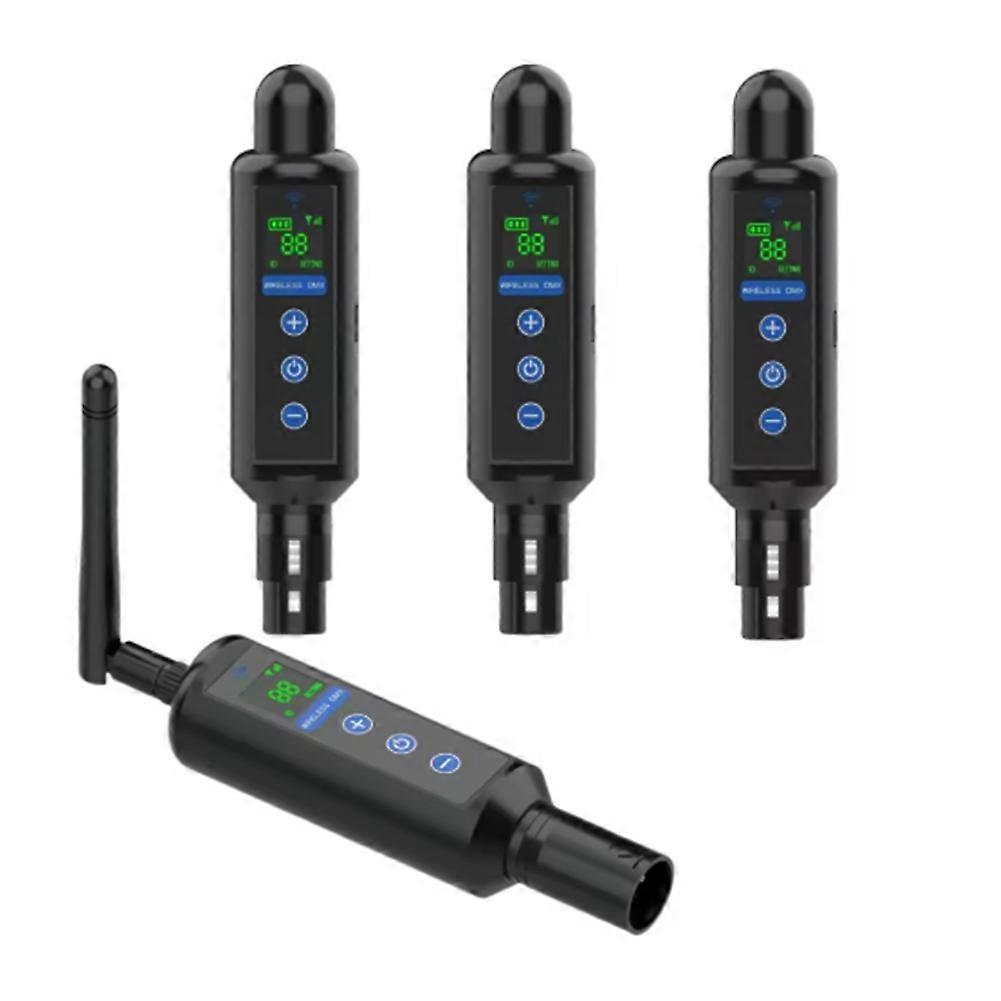 Hochleistungsfähiger Drahtloser Dmx-transceiver Für 2,4-ghz-dmx-controller, Led-bühnenbeleuchtungssteuerung, Eu-stecker