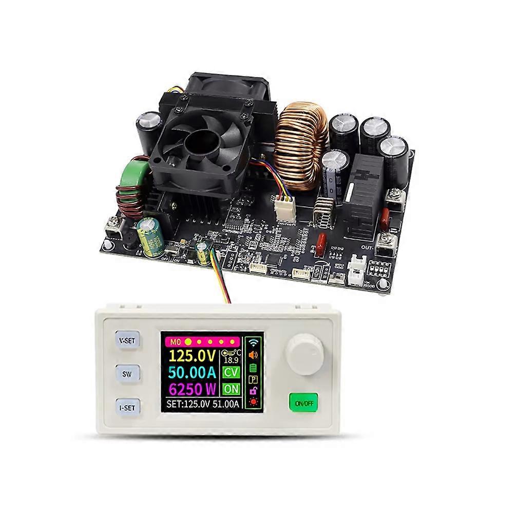 Xy12550s Cnc Dc Konstantspannungs-netzteilmodul Mit Spannungsregelung, 125v/50a/6250w, Mit Farbanzeige.