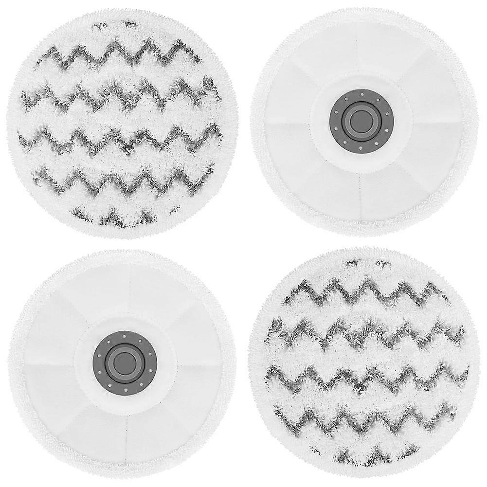 Packung Mit 4 Ersatzreinigungstüchern Für Bissell Spinwave Smartsteam 3897a, 3712c Und 3712w Rotationsdampfreiniger