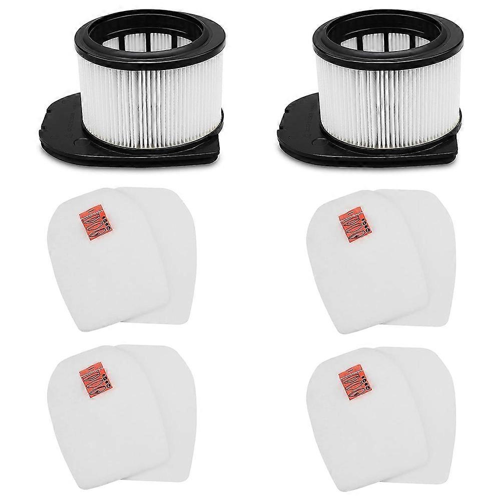 Packung Mit 6 Iz862h Filtern Für Kabellose Shark Staubsauger, Kompatibel Mit Den Staubsaugern Der Serien Shark Iz840 Und Iz800 (teile Xpsmfiz700 Und Xffkiz700).