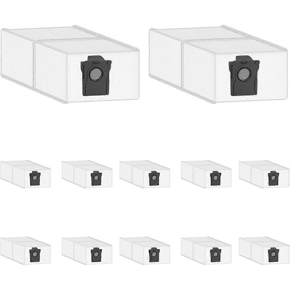 Packung Mit 12 Ersatzstaubbeuteln Für Mova P10 Pro Ultra, P10 Ultra, E40 Ultra, S20 Ultra, V50 Ultra Complete Und P50 Pro Ultra