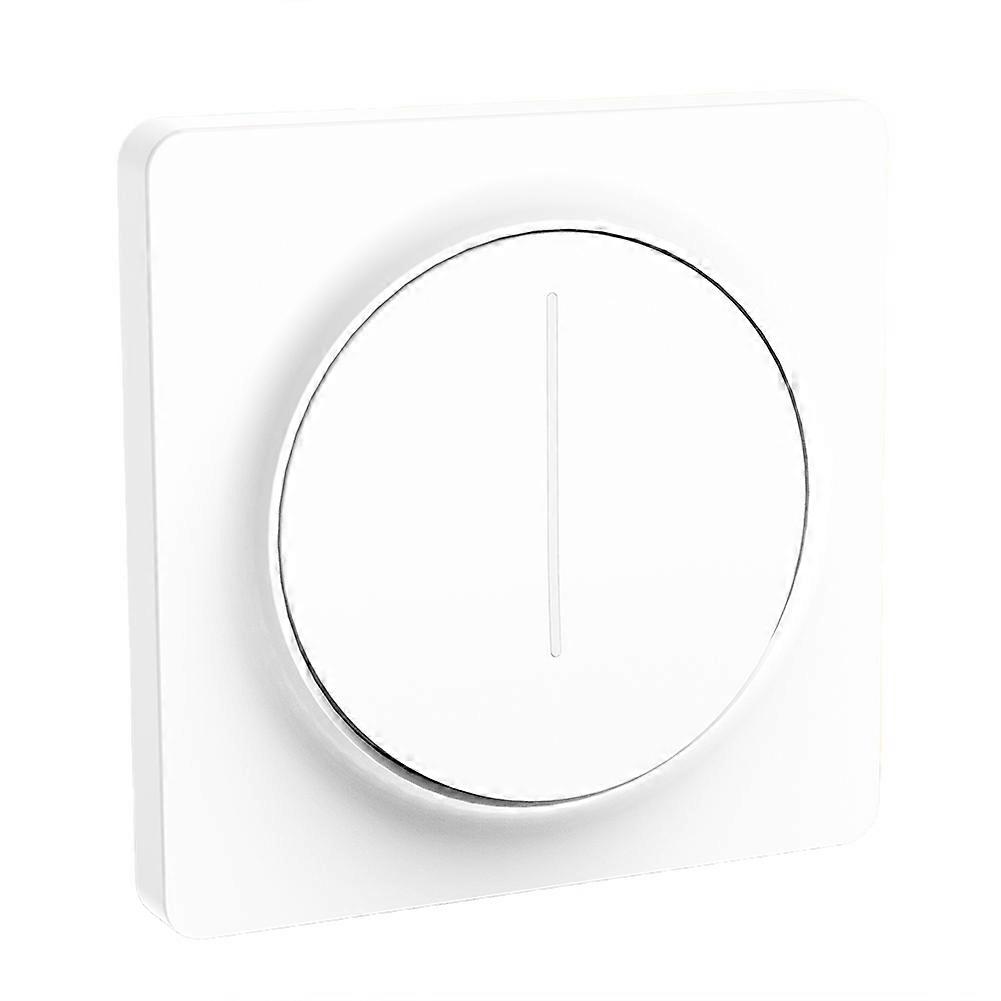 Tuya Smart Wifi Intelligenter Dimmerschalter, Wandmontage Mit Touchpanel, 100-240v, Kompatibel Mit Alexa Und Google Home.