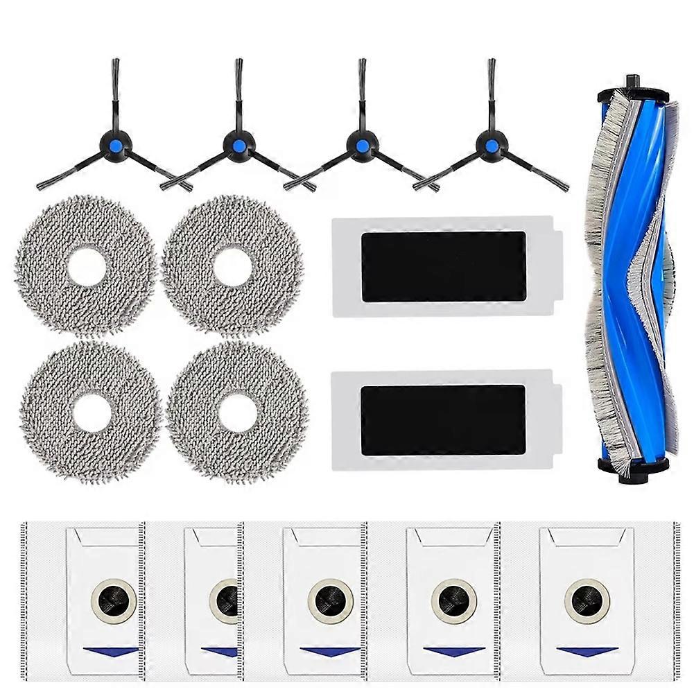 Ersatzteile Für Ecovacs Deebot T30 Pro Omni/t30 Omni/yeedi M12 Pro+/t30 Max Staubsauger: Walze, Seitenbürste, Reinigungstuch, Filter Und Staubbeutel