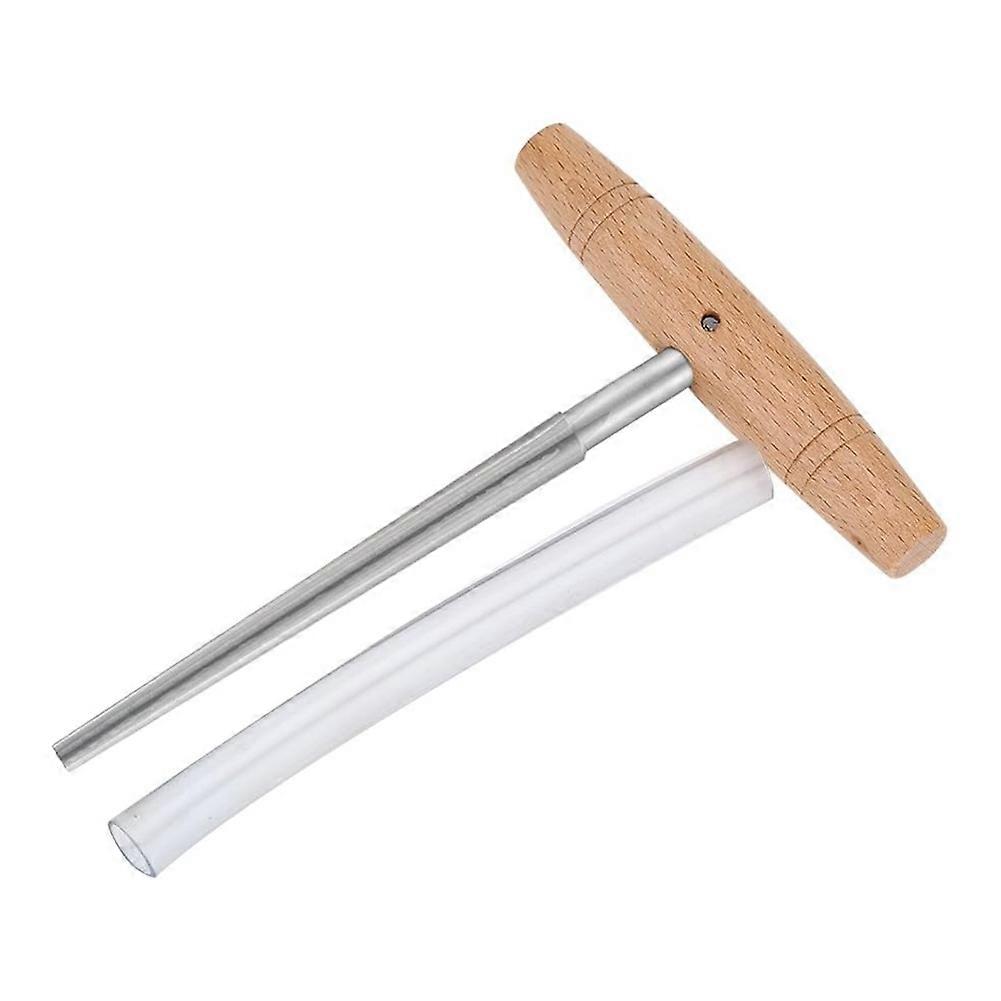 Geigenwirbelreibahle Mit Ergonomischem Holzgriff Für 3/4- Und 4/4-geigenwirbel, 1:26-konus, Edelstahl