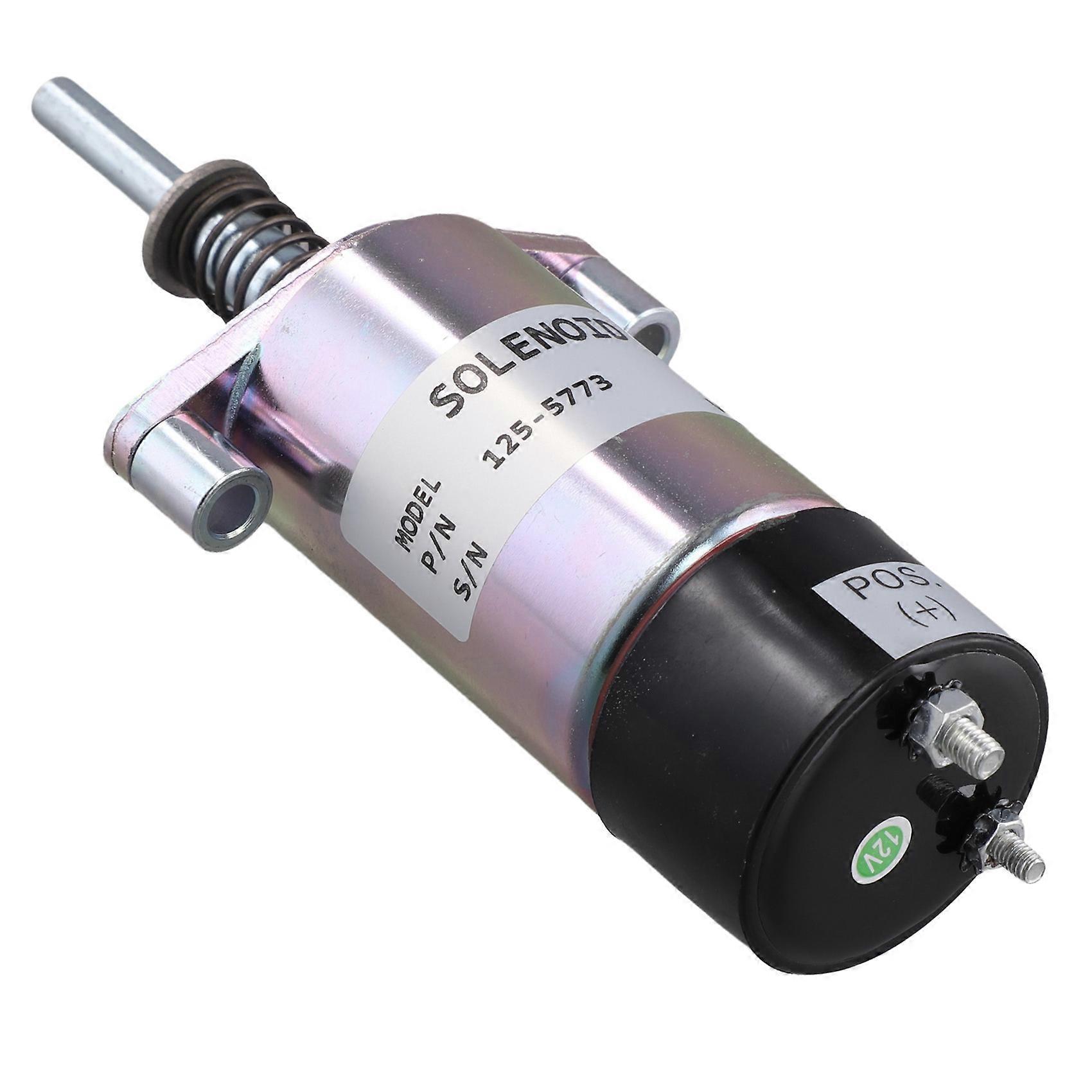 12-v-kraftstoffabsperrventil 125-5773 8c-9986 Für Caterpillar Sr4 3204 3304 3304b 3306 3306b 3306c Motor