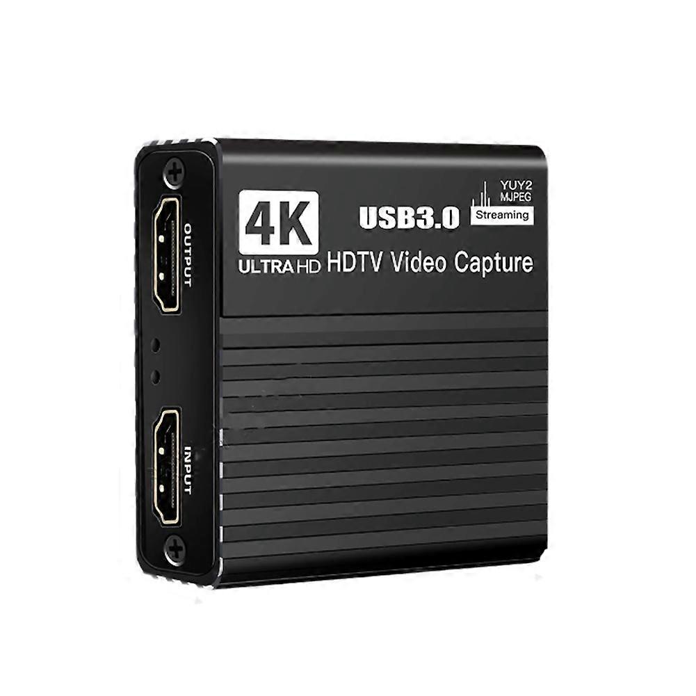 4k/1080p 60 Fps Hd-videoaufnahmegerät, Videoaufnahmekarte Kompatibel Mit Hdtv-kameras Und Pcs, Usb 3.0, Live-streaming-recorder