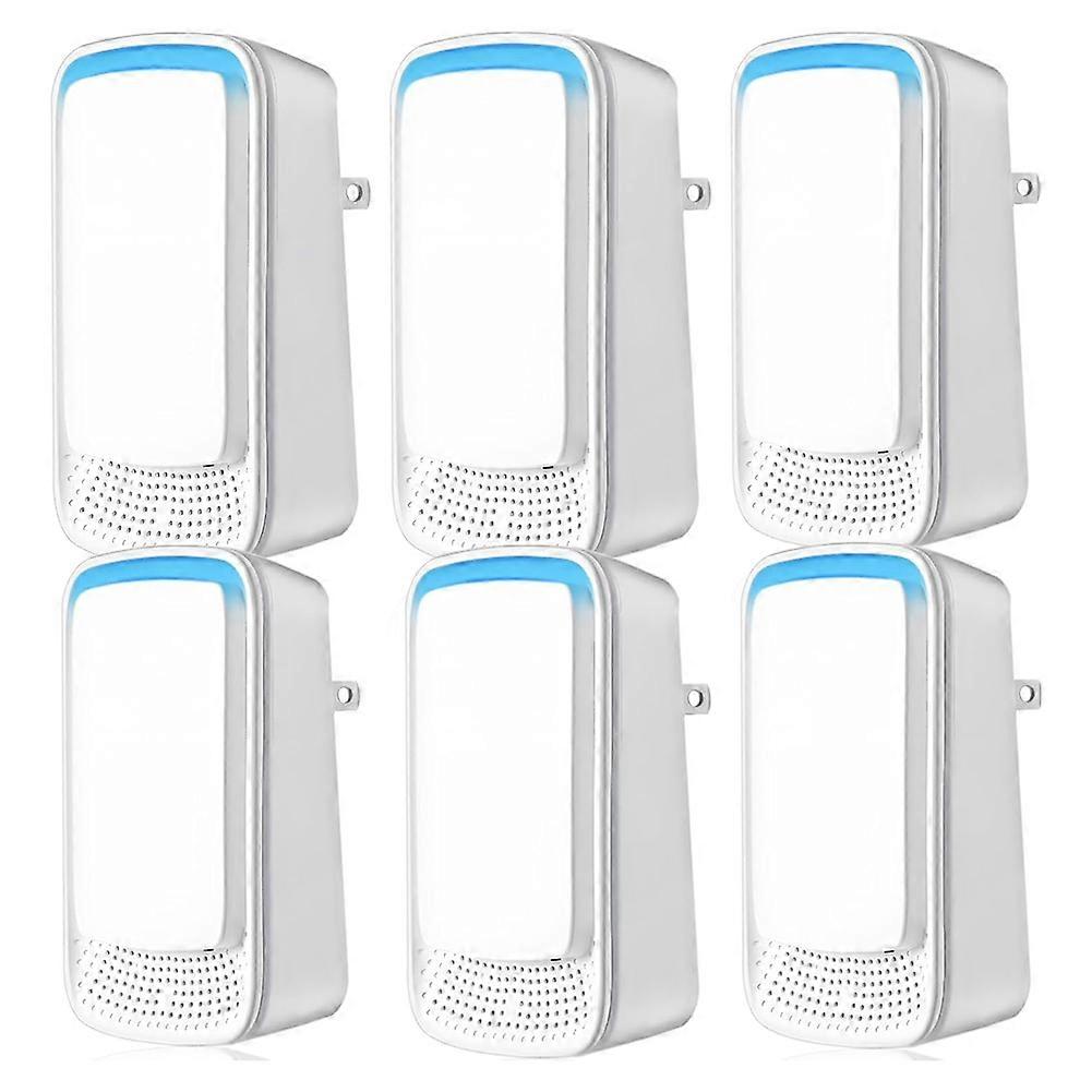 Tragbarer Negativ-ionen-luftreiniger (6 Stück), Mini-luftionisatoren Für Zuhause, Schlafzimmer Und Büro (us-stecker).