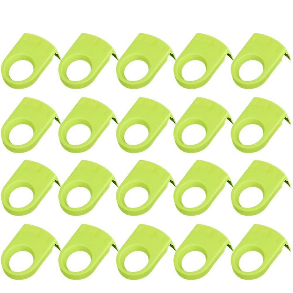 Bierzangen, Cocktailflaschenclips, Flaschenhalter Aus Kunststoff, Stielglasclips Für Geburtstage Und Hochzeiten (grün)