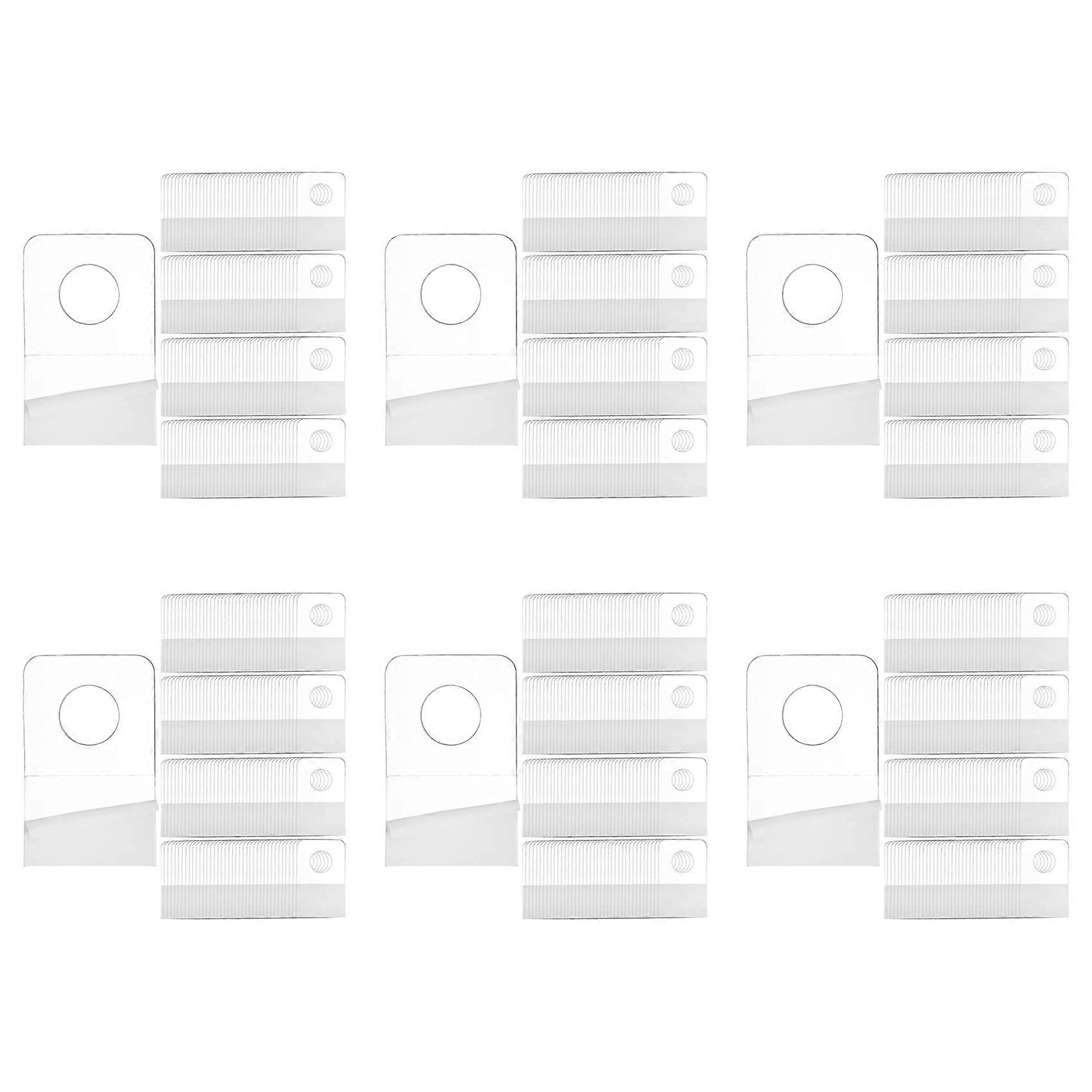 6000 Selbstklebende Anhänger, 2,5 X 3,8 Cm Runde Aufhängehaken Für Ladendisplays