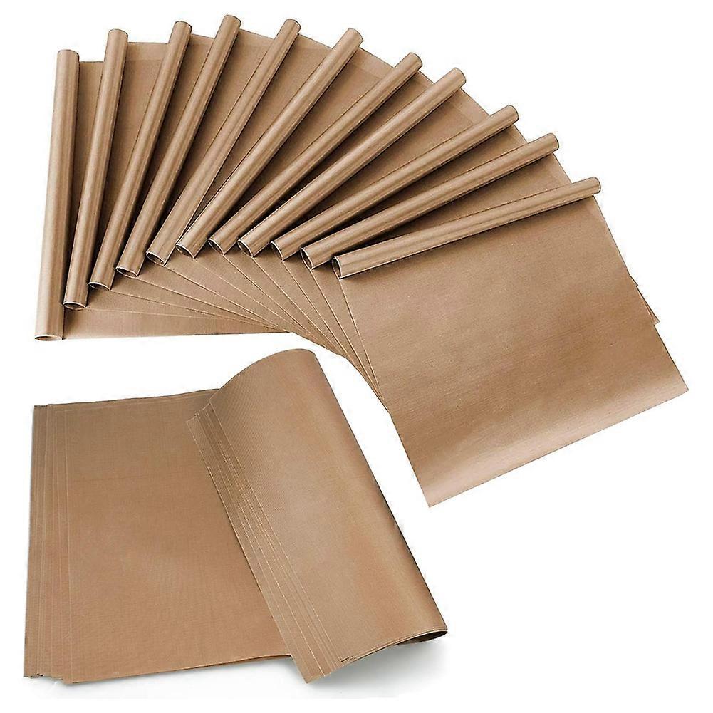 Ptfe-heißpressmatte, Packung Mit 18 Antihaft-transferfolien 30,5 X 40,5 Cm, Hitzebeständige Bastelmatte