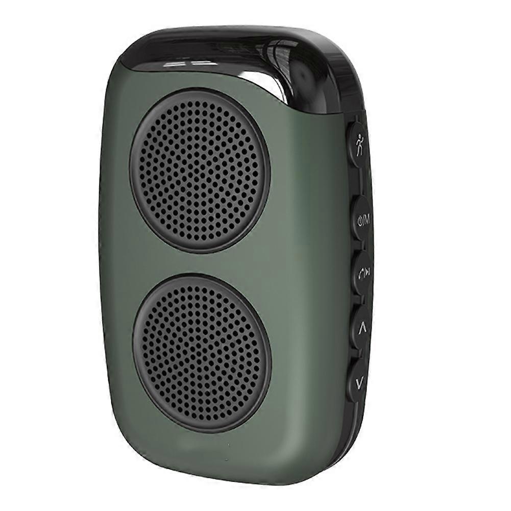 Mini-bluetooth-sportlautsprecher Mit Kraftvollem Stereoklang, Ideal Für Spaziergänge Im Freien. Mp3-player Mit Mikrofon Und Tf-kartensteckplatz.