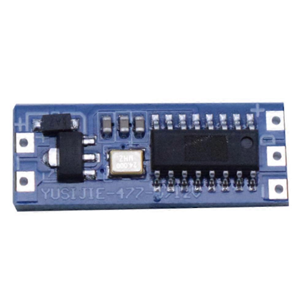 Ysj-477 Mehrfarbiges Blinklichtstreifen-steuermodul (6v/12v, Dreiadrig, Ws2812) Für Mobiltelefone