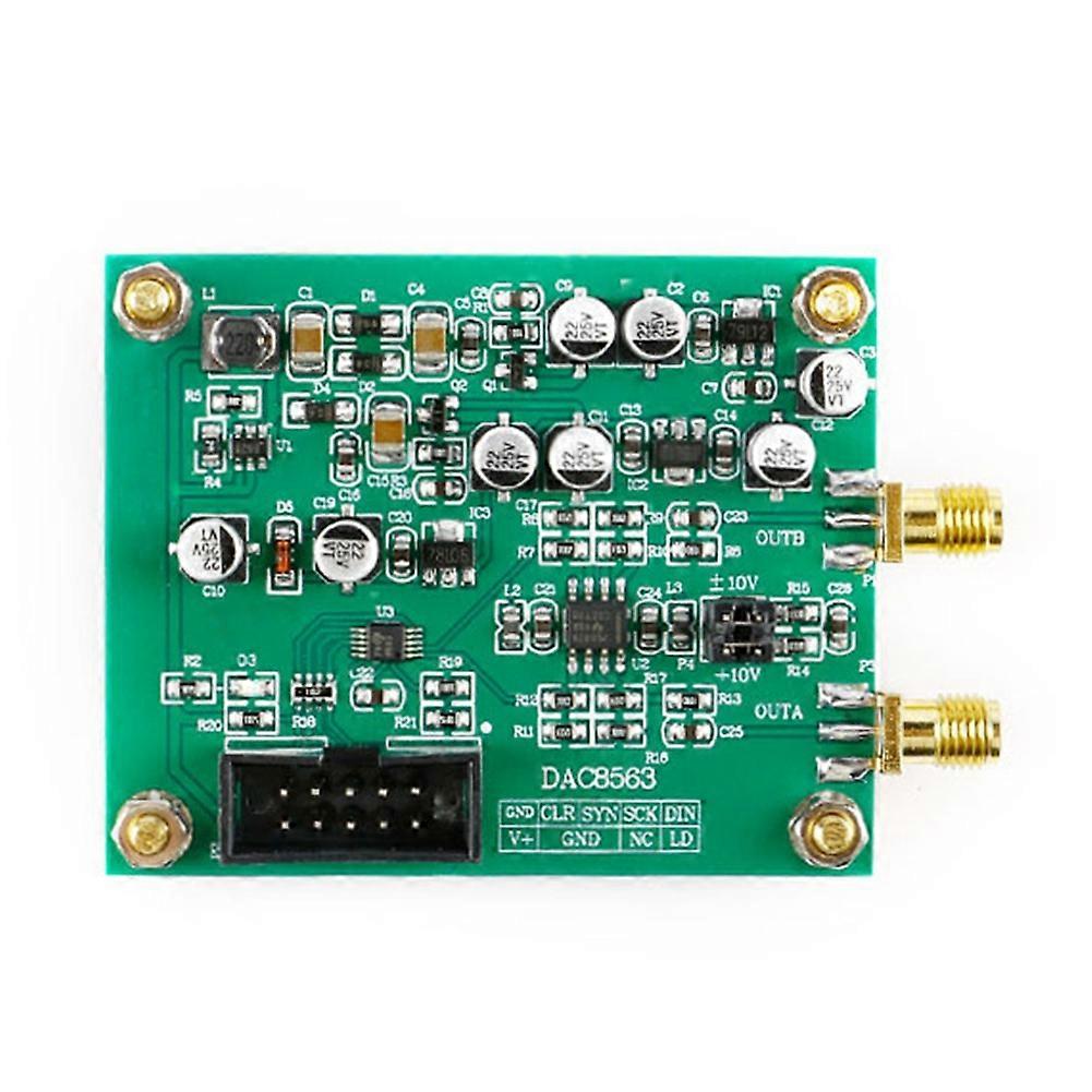 Dac8563 Digital-analog-wandlermodul, Dac-datenerfassungsmodul, 16-bit-einstellbare Dualspannungsplatine ±10 V