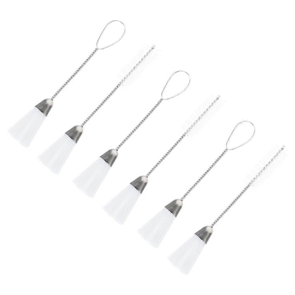 Set Mit 6 Praktischen Reinigungsbürsten Für Autos, Mini-zubehör Und Mini-nähmaschinen