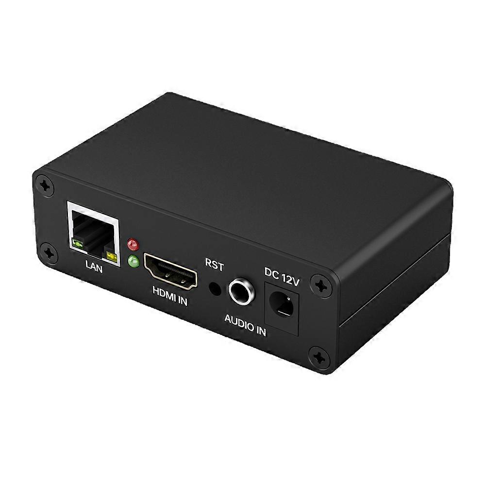 Unisheen Bm1000h – Srt Rtsp Rtmps Udp Onvif 1080p H265 H264 Iptv-systemintegration – Hdmi-kompatibel – Ip-video-encoder – Eu-stecker
