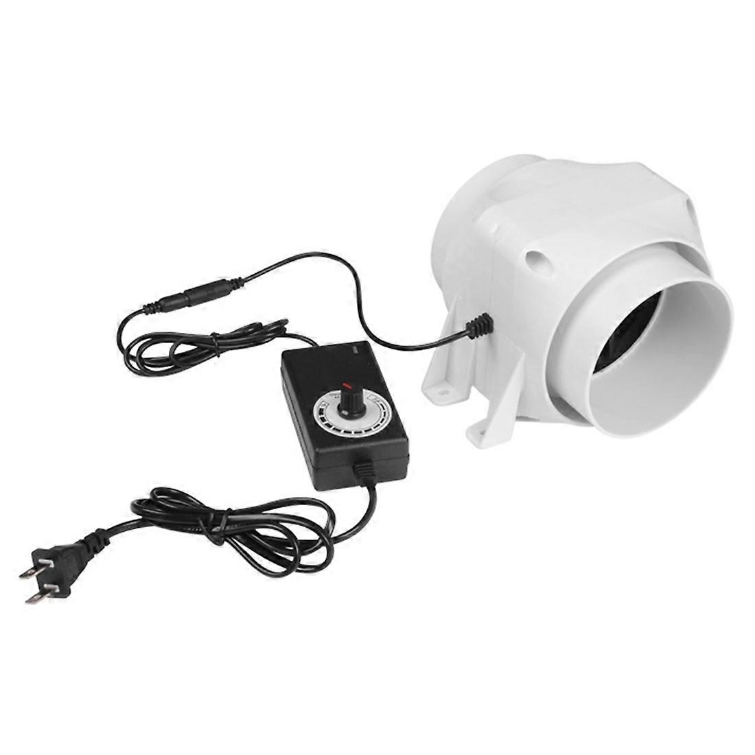 4-zoll-rohrventilator Mit Drehzahlregelung, Luftabsaugung Für Küche, Bad Und Toilette (usa).