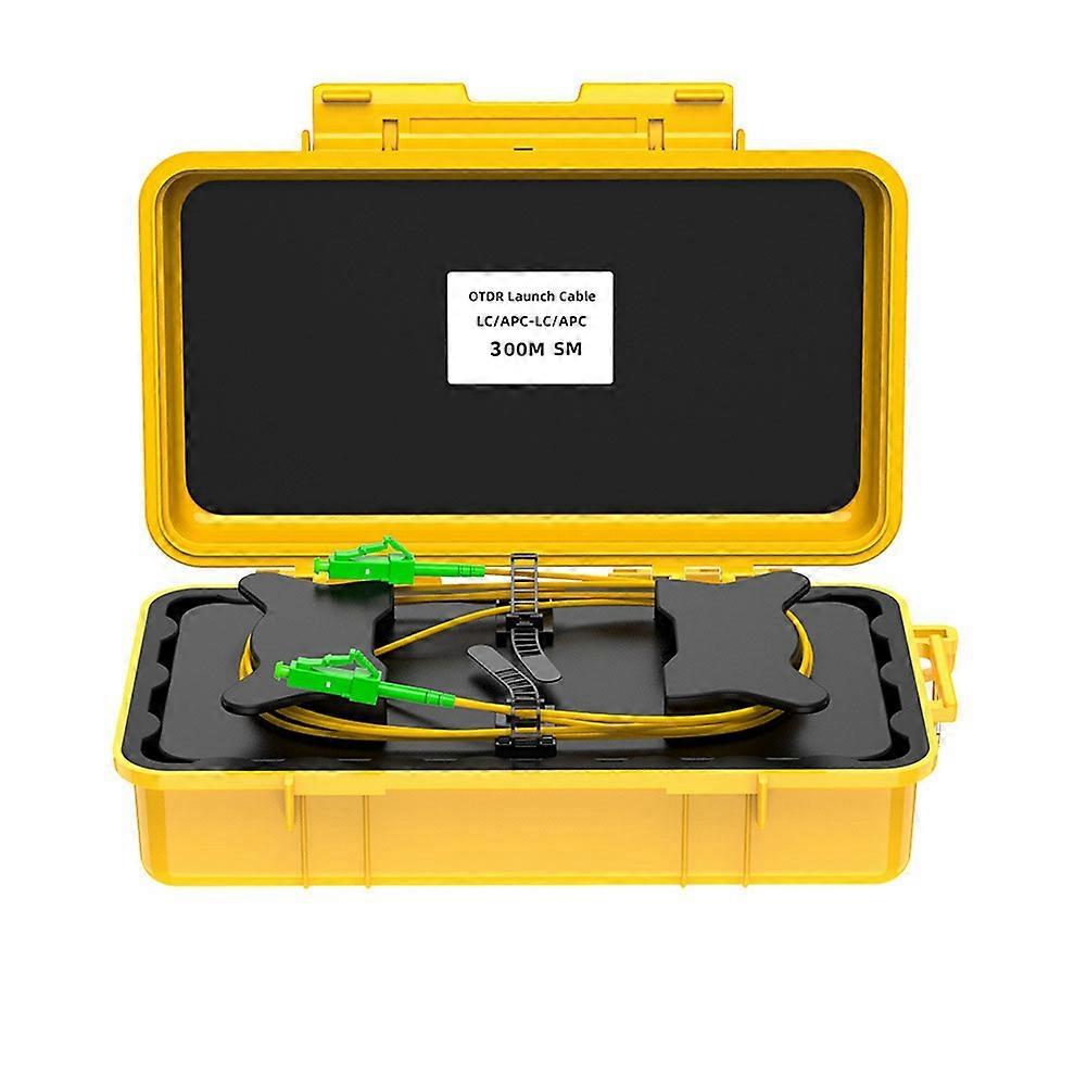 Glasfaser-otdr-startkabelbox, Totzoneneliminator, Glasfaserring, 300-m-otdr-übertragungskabelbox Lc/apc-lc/apc