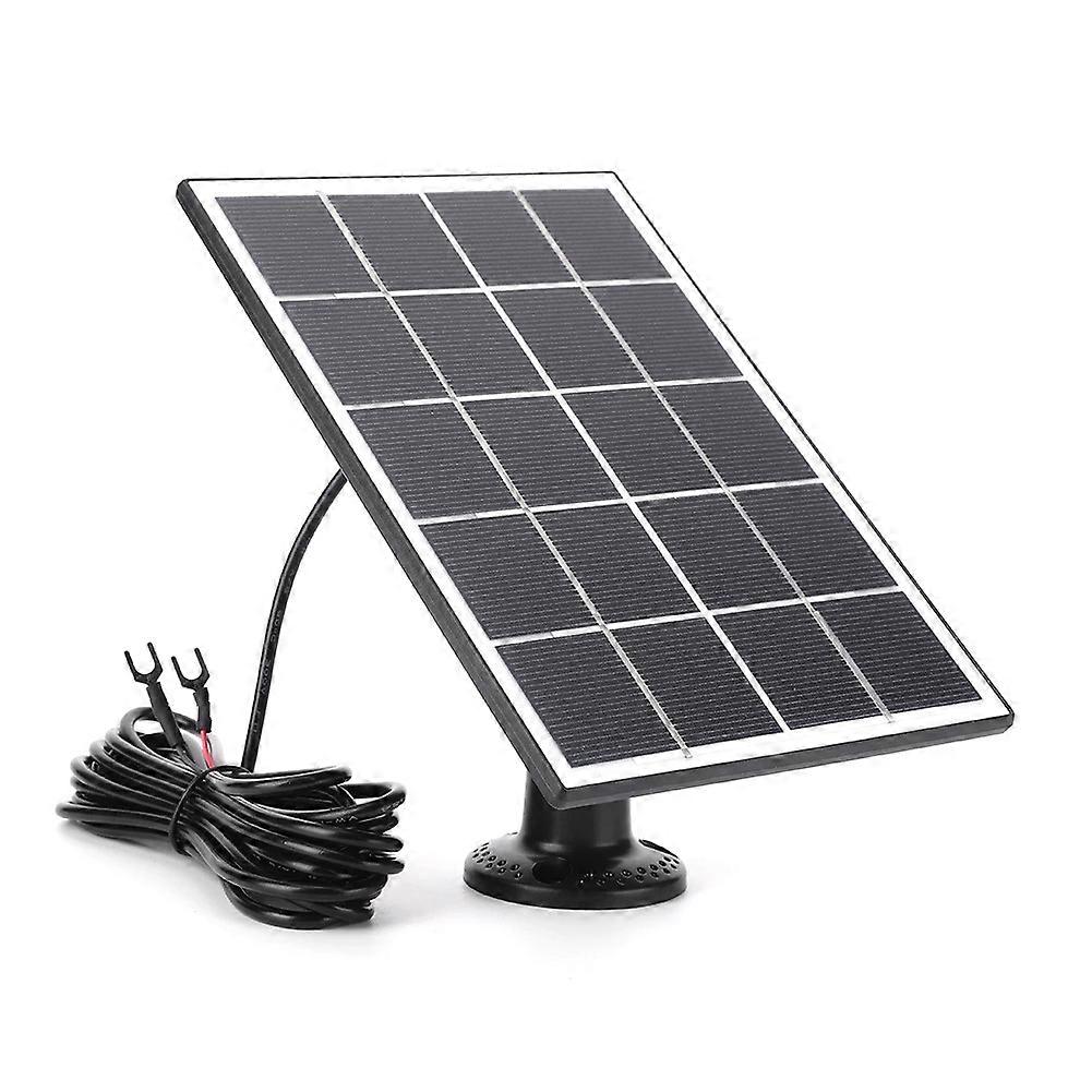 20w Solarladegerät Für Ring Video-türklingel, 360° Drehbare Halterung, Kompatibel Mit Den Modellen 4/3/3 Plus/2 (schwarz).
