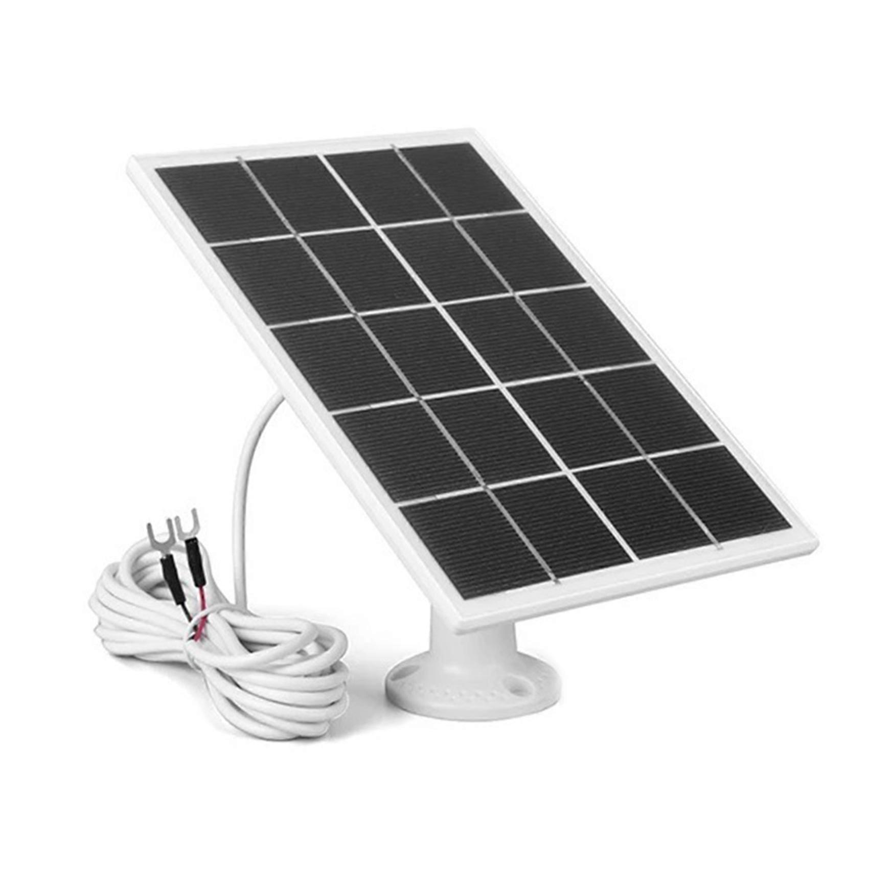 20w Solarladegerät Für Ring Video-türklingel, 360° Drehbare Halterung, Kompatibel Mit Den Modellen 4/3/3 Plus/2 (weiß).